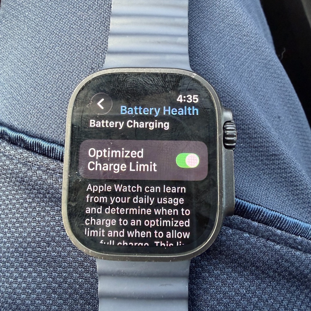 Apple Watch Ultra 2 Black Titanium 64 Gb (black, navy and ice blue bands incl). - Picture 4 of 5